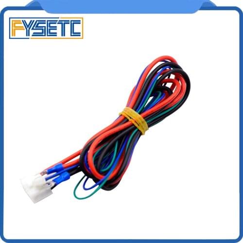 2PCS Replace Anet A6/A8 Hotbed Bed Line/Cable Upgraded MK2A /MK2B/MK3 For Mendel i3 Anet A8 3d printer Heated Bed Cable