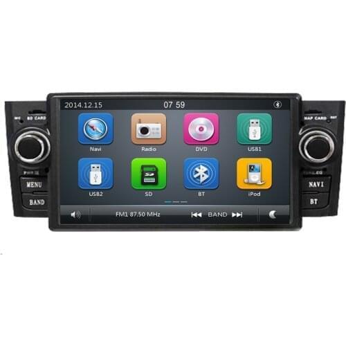 Car Video DVD Player For Fiat/Grande/Punto/Linea 2007-2012 3G GPS Navi Mirror Link DVR games WIFI RDS