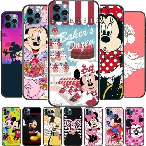 Pink Dress Minnie Mouse Phone Cases For iphone 12 Pro Max case 11Pro Max 8PLUS 7PLUS 6S iphone XR X XS mini mobile cell funda