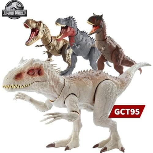 Jurassic World Toy Cretaceous Tyrannosaurus Series Indominus Rex Movable Joints Sound Effects Dinosaur Toy Holiday Gift GCT95