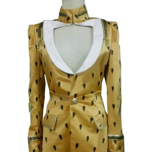 JoJos Bizarre Adventure Golden Wind Bruno Bucciarati Uniform Tops Pants Outfit Anime Customize Cosplay Costumes for hollaween