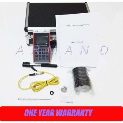 Leeb130 Portable Digital Hardness Meter Leeb Hardness Tester 1250 groups data Memory