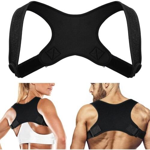 Medical Adjustable Clavicle Posture Corrector Men Woemen Upper Back Brace Shoulder Lumbar Support Belt Corset Posture Correction