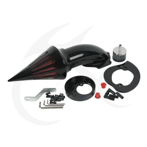 Motorcycle Black Spike Air Cleaner Kits Intake Filter For Honda VTX 1300 All Years