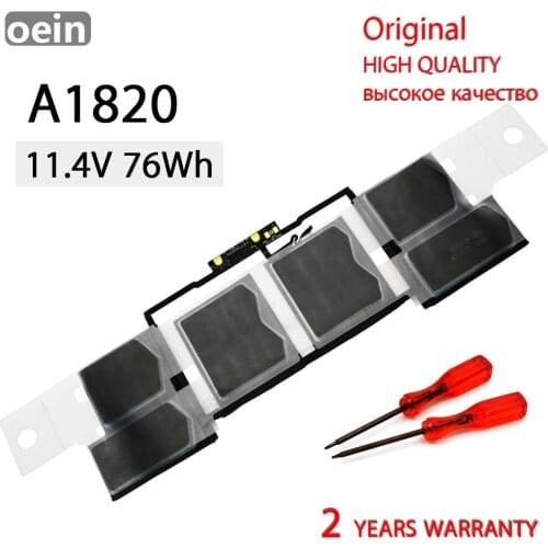 Oein Genuine A1820 battery for Apple macbook Pro 15" A1707 Late 2016-2017 year MLH32LL/A,MLH42LL/A,MPTR2LL/A EMC3162 EMC3072