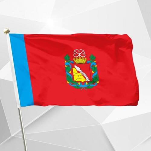 Russia Voronezh Oblast 1998 Flag (3x5FT) 120g 100D Office/Activity/parade/Festival/world cup/Home Decoration Free Shipping