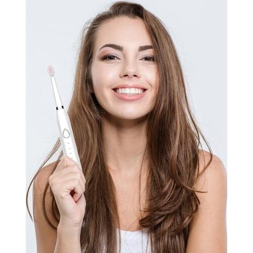 3 in 1 Electric Toothbrush Waterproof Sonic Vibration 5 Modes Ultrasonic Facial Massage Wash Face Brush USB Charging Tooth Brush