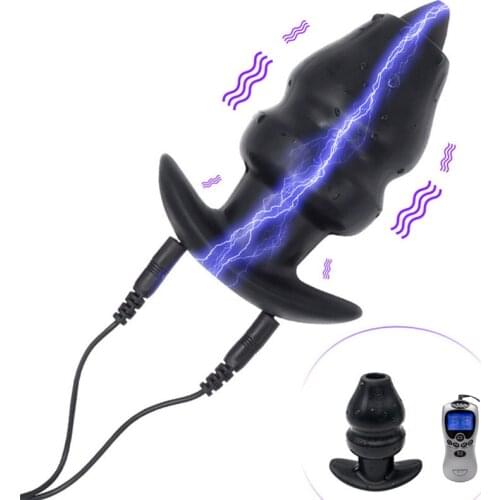 Wetips Silicone Anal Expander Enema Bidet Shower Enema Cleaning Electric Big Anal Expanding Plug Anus Washing Enema Dilator Plug