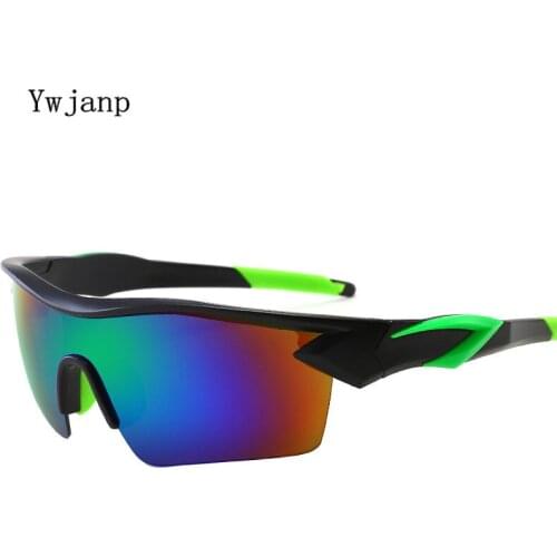 Ywjanp Sports Sunglasses Men Brand designer Fashion Outdoor sport Sun Glasses Driving fishing Goggle Square glasses Oculos UV400