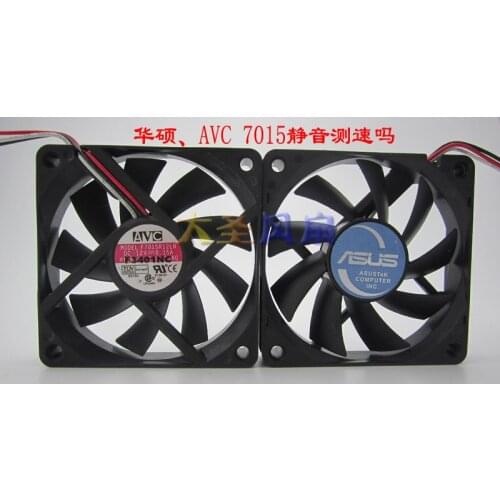 Original AVC F7015R12LN 7015 12V 0.15A 7CM silent hydraulic bearing cpu cooling fan