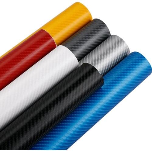 152cm*10/30/50cm 4D Carbon Fiber Vinyl Film Car Stickers Waterproof DIY Motorcycle Car Styling Wrap Auto Wrapping Vinyl Foil