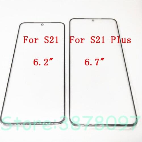 Outer Glass For Samsung Galaxy S21 / S21+ S21 Plus Front Glass Outer Glass LCD Outer Panel Glass Lens Replacement Parts