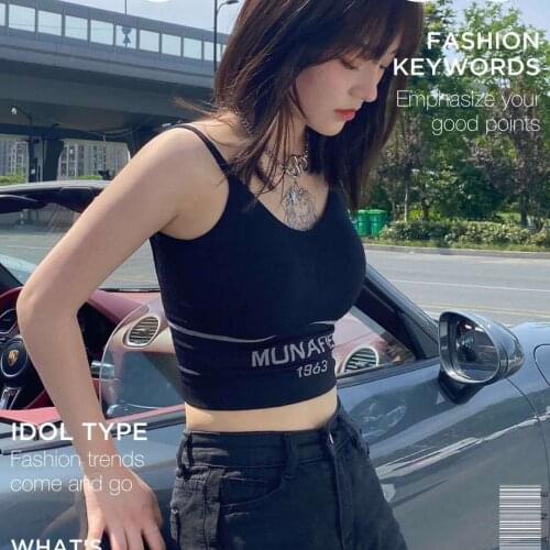 2020 Beauty Back Net Red Munafie Sports Beauty Back Underwear Wrap-around Strapped Bra Chest