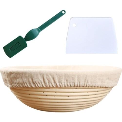 4 Pcs Wicker Bread Fermentation Basket Natural For Bread Dough Rattan DIY Tool