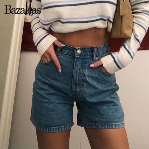 Женские джинсовые шорты Bazaleas China At AliExpress
