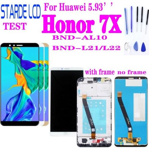 For Huawei Honor 7X LCD Display Touch Screen Digitizer Assembly Replacement Screen For Huawei Honor7X BND-AL10 BND-L21/L22