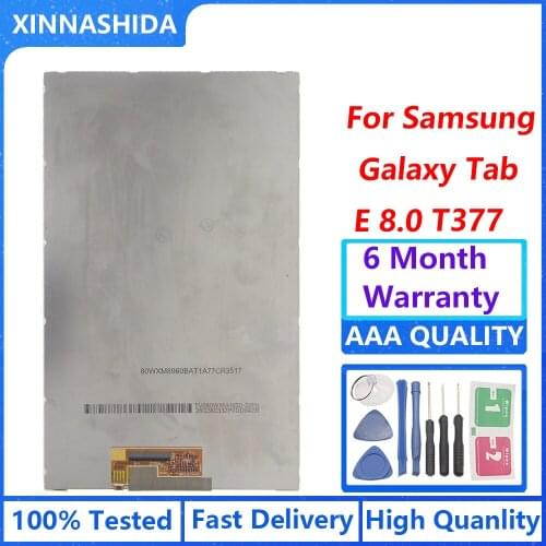 For Samsung Galaxy Tab E 8.0 SM-T377 T377 LCD Display Replace Screen