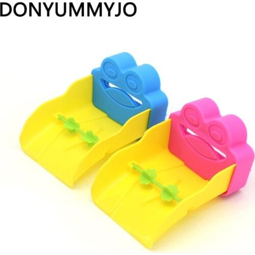 DONYUMMYJO 2 Color Bathroom Sink Faucet Chute Extender Children Kids Washing Hands Convenient for Baby Washing Helper
