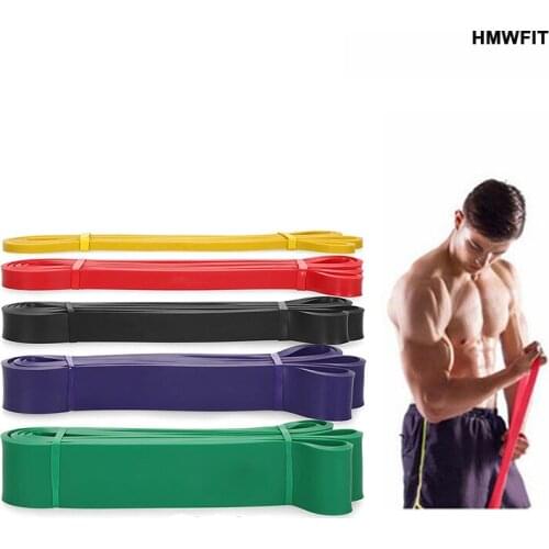 Resistance Band Exercise Elastic Band Workout Rubber Loop Strength Pilates Fitness Equipment Training Expander Unisex
