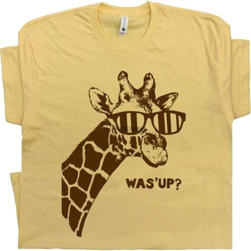 Youth Size - Funny Giraffe T Shirt Kids Cute Animal Shirt Adorable Zoo Giraffe Graphic Tee for Youth Boys Girls Teen