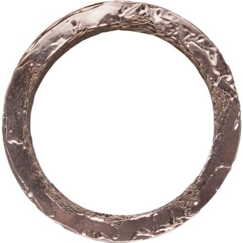 2.5" HEADER/MANIFOLD/DOWNPIPE EXHAUST FLANGE WELD-ON GRAPHITE DONUT GASKET