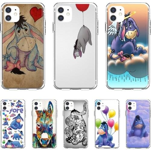 Soft Shell Cover cartoon-donkey-art-Eeyore For Huawei Mate 20 30 40 7 8 9 10 Lite Pro P Smart 2018 2019 Plus G7 G8