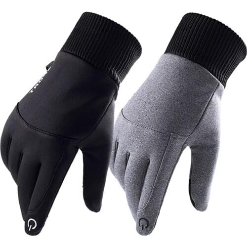 Anti-slip Gloves Windproof and Warm Outdoor Sports Gloves Full Finger Warm Ski Gloves Cycling Equipments