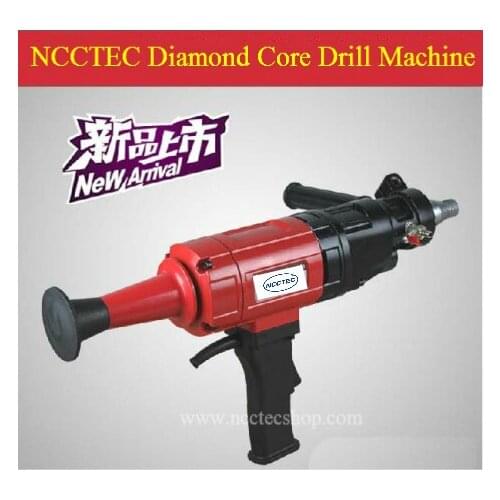 6.4'' Hand-held diamond core drill machine FREE shipping | 160mm drill which the gear box oil is all the liquid | 2hp long life