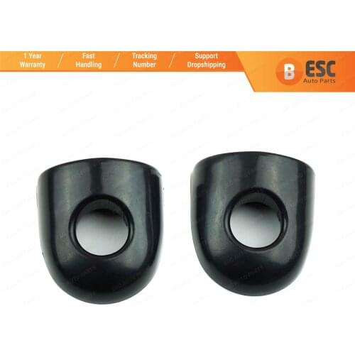 EDP578-1 2 PCS Door Handle Lever Cover Key Hole Black 8200028786 for Megane Scenic Laguna Twingo Modus Espace Vel Satis Nissan