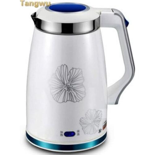 Free shipping Electric kettle full stainless steel heat preservation