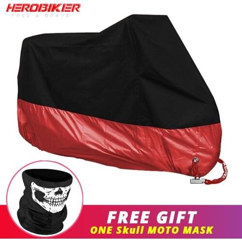 HEROBIKER Motorcycle Cover Accesorios Para Moto Bike Cover Waterproof Funda Moto Bike Case Dustproof Raincoat Motorcycle Cover