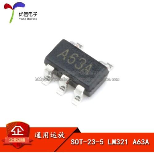 Chip SOT23-5 LM321 LM321MFX A63A Low-Power Operational Amplifiers