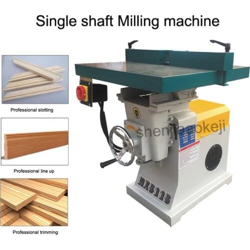 Woodworking equipment vertical high speed wood router spindle shaper machine desktop Milling Machines Trimming Machine 380v/220v