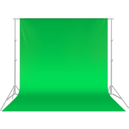 Neewer Photo Studio 100% Pure Muslin Collapsible Backdrop Background for Photography/Video/Televison 3 x 6M/ 9.8 x19.7ft (GREEN)