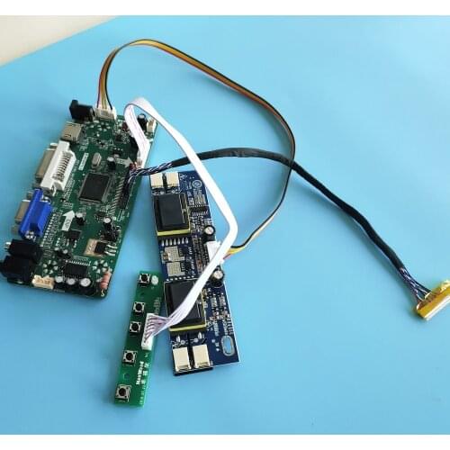 Kit for LM230WF1-TLA5 23" DVI VGA 30pin Monitor Screen DIY M.NT68676 1920X1080 Driver HDMI LVDS 4 lamps Controller board
