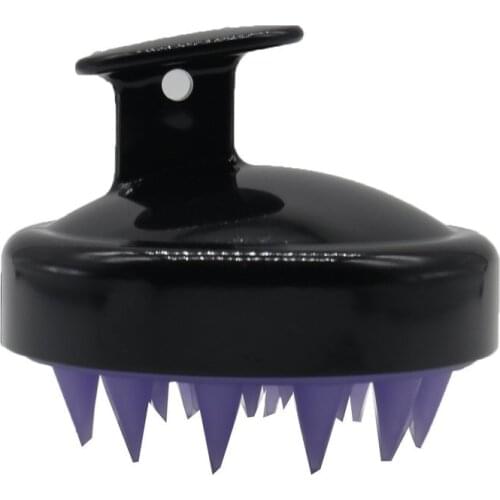 Massage Shampoo Brush Silicone Head Body Scalp Massage Brush Comb Hair Washing Comb Shower Bath Brush