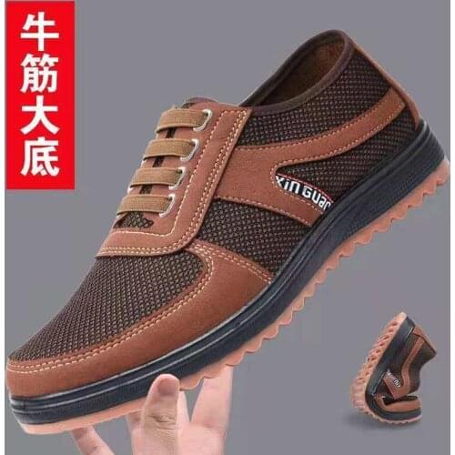2021 Autumn New Lace Mens Shoes Cloth Shoes Top Shoes Casual Zapatillas Hombre Chaussure Homme