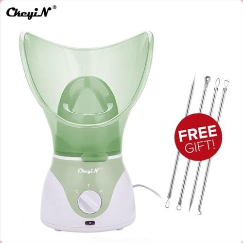 CkeyiN Facial Steamer Beauty Spa Nano Ionic Face Steamer Humidifier Atomizer Unclogs Pores Cleaning Moisturizing Skin Care 51