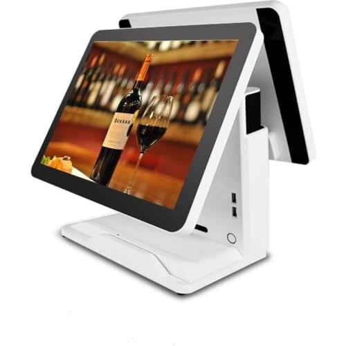 PC Computer cash register 15 inch capacitive touch screen pos system retail supermarket pos hardware