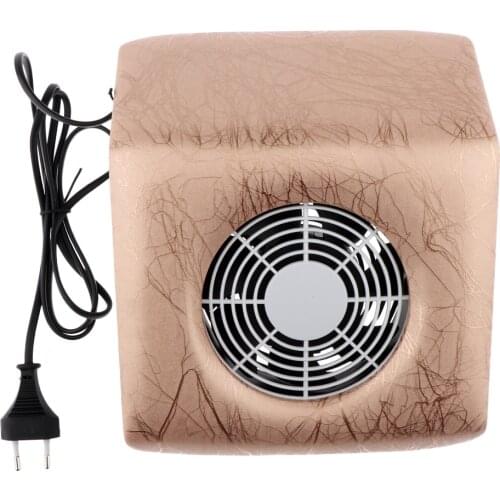 Nail Art Dust Suction Collector Fans Strong Power Nail Dryer EU Plug
