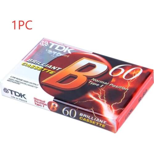 Standard Cassette Blank Tape Player Empty 60 Minutes Magnetic Audio Tape Recording For Speech Music Recording high qulity