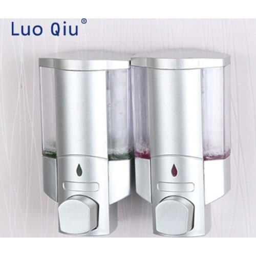 High quality wall-hanging soap liquid device plastic double ends are used for soap box star hotel supplies for household use