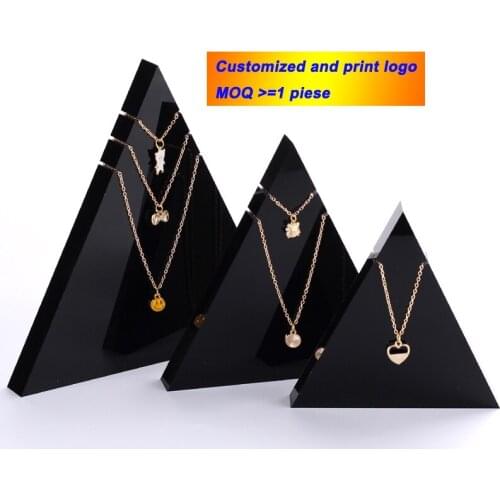 High Quality Necklace Display Stand Set Jewelry Showing Showing Rack Pendant Holder Bracelet Showcase