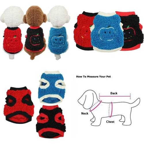 Winter Small Dog Clothes Vest Cat Puppy Chihuahua Yorkie Pomeranian Poodle Pet Coat Jacket Outfit Costume Apparel Dropshipping