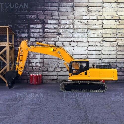 1/14 LESU Komatsu PC360 RC Hydraulic Excavator Metal Body Sprocket Pump Painted Toys THZH0900-SMT4