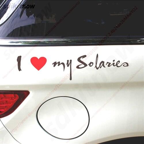 28x6.8cm Car Body Decal Bumper Sticker Styling Window Decoration For hyundai solaris 2011 2012 2013 2017 2018 accessories