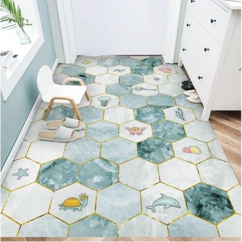 3D Geometric Area Rugs Non-Slip Mat Carpets for Living Room Bedroom Floor Carpet Children Room Decoration Entrance Carpets
