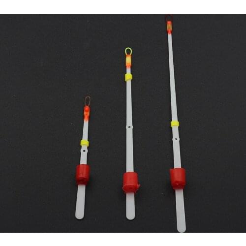 5Pcs Ice Fishing Rod Float top tip For Low Temperature -50C Stick Plastic Draft Vertical Winter Ice Fishing Tackle Accessories