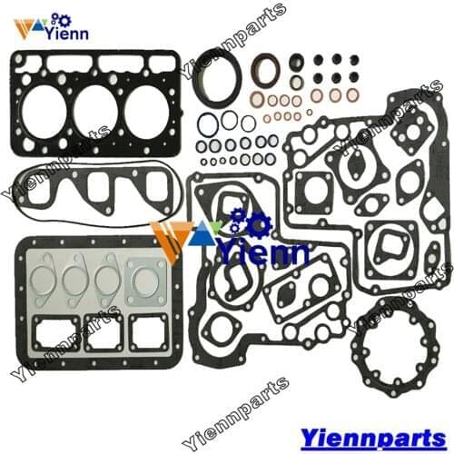 For Kubota D950 Overhaul Full Gasket Kit Excavator Loader Forklift Crane Engine ER213 Repair Parts