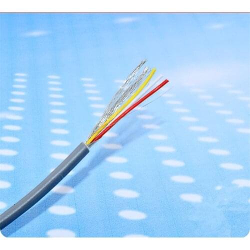 2/3/4 core shielded wire 26AWG Audio line 2547 signal cable audio cable shield wire Multi-core audio cable for amplifier